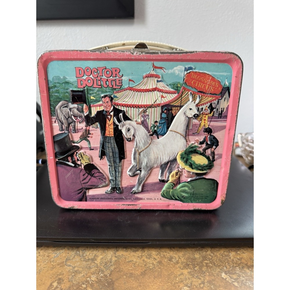 Vintage Lunchbox Doctor Doolittle NO Thermos